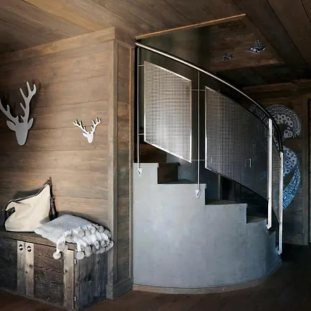 Luxury Penthouse Duplex In A Chalet, Villars-gryon