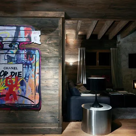 Luxury Penthouse Duplex In A Chalet, Villars-gryon *