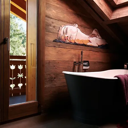Luxury Penthouse Duplex In A Chalet, Villars-gryon *